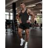 imageCOOFANDY Mens 3 Pack Workout Gym Shorts Mesh Athletic Shorts Lightweight Bodybuilding Training Short Pants with PocketsBlack 1 Pack of 1