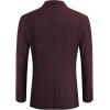 imageCOOFANDY Mens Blazer Casual Slim Fit Sport Coats Two Button Lightweight Suit JacketDark Red