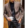 imageCOOFANDY Mens Blazer Casual Slim Fit Sport Coats Two Button Lightweight Suit JacketKhaki