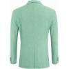 imageCOOFANDY Mens Blazer Casual Slim Fit Sport Coats Two Button Lightweight Suit JacketMint Green