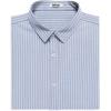 imageCOOFANDY Mens Button Down Shirt Short Sleeve Casual Shirt for Men Summer Business Casual Dress ShirtBluewhite Stripes
