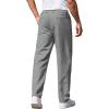 imageCOOFANDY Mens Casual Pants Classic Fit Straight Legs Flat Front Twill PantsLinen Grey
