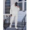 imageCOOFANDY Mens Casual Pants Relaxed Fit Flat Front Expandable Waist Chino Slack TrousersWhite