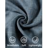 imageCOOFANDY Mens Casual Short Sleeve Button Down Shirts Cuban Linen Textured Shirt Summer Beach WearDark Blue