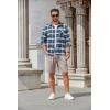 imageCOOFANDY Mens Casual Shorts Stretch Drawstring Summer Beach Shorts Chino Golf Shorts with PocketsChampagne