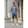 imageCOOFANDY Mens Casual Shorts Stretch Drawstring Summer Beach Shorts Chino Golf Shorts with PocketsDeep Grey