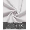 imageCOOFANDY Mens Casual Summer Beach Shirt Short Sleeve Button Down Shirt Vacation Wedding Shirt Linen Textured ShirtsAwhite