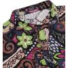 imageCOOFANDY Mens Cotton Linen Henley TShirts Long Sleeve Hippie Casual Beach TShirtsNavy Printed