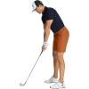 imageCOOFANDY Mens Golf Shorts 8 Inch Lightweight Quick Dry Casual Dress Shorts Hiking Travel Shorts with PocketsBrown