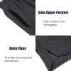 imageCOOFANDY Mens Gym Workout Shorts Athletic Training Shorts Fitted Weightlifting Bodybuilding Shorts with Zipper Pockets2 Pack BlackDark Grey