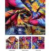 imageCOOFANDY Mens Hawaiian Shirts Short Sleeve Floral Button Down Shirt Tropical Casual Summer Beach ShirtsRed  Yellow  Floral