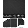 imageCOOFANDY Mens Knit Shirts Short Sleeve Button Down Shirt Casual Summer Beach ShirtBlack