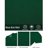 imageCOOFANDY Mens Knit Shirts Short Sleeve Button Down Shirt Casual Summer Beach ShirtGreen