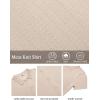 imageCOOFANDY Mens Knit Shirts Short Sleeve Button Down Shirt Casual Summer Beach ShirtLight Khaki