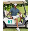 imageCOOFANDY Mens Polo Shirt Short Sleeve Moisture Wicking QuickDry Golf Polo Athletic Tennis Collared TShirtsDenim Blue
