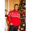 imageCOOFANDY Mens Quarter Zip Up Sweaters Slim Fit Lightweight Mock Neck Pullover Casual Polo SweatersChristmas Red