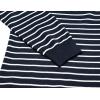 imageCOOFANDY Mens Quarter Zip Up Sweaters Slim Fit Lightweight Mock Neck Pullover Casual Polo SweatersStripewhite Navy