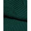 imageCOOFANDY Mens Shawl Collar Cardigan Sweater Slim Fit Button Down Cable Knitted Sweater with PocketsGreen