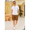 imageCOOFANDY Mens Short Cargo Pants Casual Stretchy Shorts Work Utility Shorts with Pockets