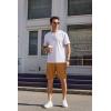 imageCOOFANDY Mens Short Cargo Pants Casual Stretchy Shorts Work Utility Shorts with Pockets