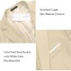 imageCOOFANDY Mens Slim Fit Casual Blazers Lightweight Sport Coats One Button Suit JacketsAkhaki