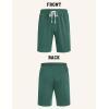 imageCOOFANDY Mens Sweat Shorts 9quot Drawstring Elastic Waist Gym Workout Shorts Casual Athletic Jogger Knit Shorts with PocketsTeal