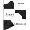 imageCOOFANDY Mens Workout Tank Tops Sleeveless Gym Muscle Tee Shirts 2 Pack Casual Breathable Waffle Knit TanksBlack1 Pcs