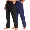 2 Pack: Black/Navy Blue