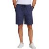 imageCOOFANDY Mens Casual Drawstring Shorts Lightweight Elastic Waist Walking Shorts with PocketsNavy Anchor