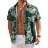 Green & White - Palm Tree