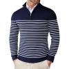 Stripe-white Navy
