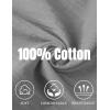 imageCOOFANDY Mens Cotton Linen Pants Casual Harem Pants Elastic Waist Beach Boho Yoga TrousersGrey