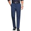 imageCOOFANDY Mens Classic Casual Dress Pants Expandable Waist Suit Pant Slim Fit Flat Front SlacksBlue