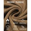 imageCOOFANDY Mens Turtle Neck Shirts High Neck Mock Neck T Shirts Long Sleeve Slim Fit Sweater Casual Thermal PulloverBrown