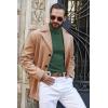 imageCOOFANDY Mens Turtle Neck Shirts High Neck Mock Neck T Shirts Long Sleeve Slim Fit Sweater Casual Thermal PulloverGreen