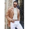 imageCOOFANDY Mens Turtle Neck Shirts High Neck Mock Neck T Shirts Long Sleeve Slim Fit Sweater Casual Thermal PulloverWhite