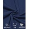 imageCOOFANDY Long Sleeve Polo Shirts for Men Knit Polo Sweater Lightweight Ribbed Pullover SweaterNavy Blue
