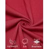 imageCOOFANDY Long Sleeve Polo Shirts for Men Knit Polo Sweater Lightweight Ribbed Pullover SweaterWine Red