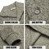 imageCOOFANDY Men Dress Sweater Shawl Collar Sweatshirt Fashion Light Fleece Sweatshirt Dark BlueKhaki