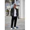 imageCOOFANDY Mens 2 Piece Tracksuit Casual Sweatsuits Full Zip Track Suits Jogging Athletic Suit SetsBlack