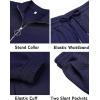imageCOOFANDY Mens 2 Piece Tracksuit Casual Sweatsuits Full Zip Track Suits Jogging Athletic Suit SetsBlue Violet