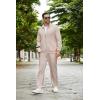 imageCOOFANDY Mens 2 Piece Tracksuit Casual Sweatsuits Full Zip Track Suits Jogging Athletic Suit SetsChampagne