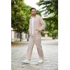 imageCOOFANDY Mens 2 Piece Tracksuit Casual Sweatsuits Full Zip Track Suits Jogging Athletic Suit SetsChampagne