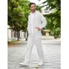 imageCOOFANDY Mens 2 Piece Tracksuit Casual Sweatsuits Full Zip Track Suits Jogging Athletic Suit SetsWhite