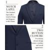 imageCOOFANDY Mens Casual Blazer Slim Fit Suit Jackets Two Button Lightweight Knit Sport CoatNavy Blue