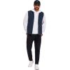 imageCOOFANDY Mens Casual Outerwear Vest Lightweight FullZip Sleeveless Jacket Outdoor Hiking Travel Golf Vest with PocketsNavy Blue