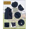 imageCOOFANDY Mens Casual Outerwear Vest Lightweight FullZip Sleeveless Jacket Outdoor Hiking Travel Golf Vest with PocketsNavy Blue