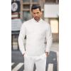 imageCOOFANDY Mens Crewneck Knit Sweater Slim Fit Lightweight Casual Twist Patterned Cable Knitted PulloverBwhite