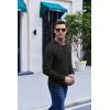 imageCOOFANDY Mens Henley TShirt Long Sleeve Casual Lightweight Pullover Shirts Soft Stretch Basic Tees Fall TopsBlack
