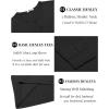 imageCOOFANDY Mens Henley TShirt Long Sleeve Casual Lightweight Pullover Shirts Soft Stretch Basic Tees Fall TopsBlack